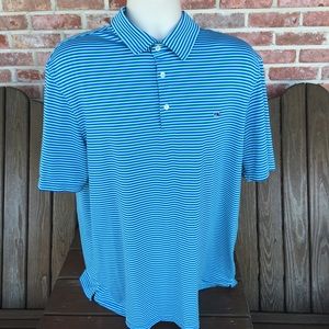 Vineyard Vines Performance Striped Polo Size XL